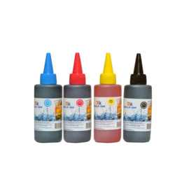 Starink kompatibilní láhve s inkoustem HP 4 x 100 ml - univerzální (Černá + 3x Barvy)